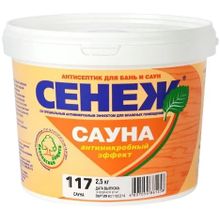 Сенеж Сауна 2.5 кг бесцветный