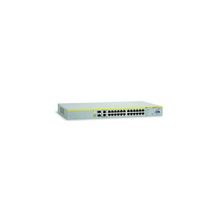 Коммутатор Allied Telesis (AT-8000S 24POE) 24Port POE Stackable Managed 2*10 100 1000T SFP Combo p n: AT-8000S 24POE