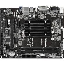 Мат. плата  ASRock J3160M (J3160 onboard) (RTL) Dsub+DVI+HDMI GbLAN  SATA MicroATX 2DDR3