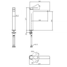 Смеситель Kaiser Saga 53033 хром для кухни