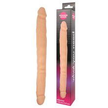 Bior toys Телесный двойной фаллоимитатор Erowoman - 30 см. (телесный)