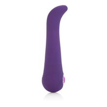 California Exotic Novelties Фиолетовый вибратор Body   Soul Adore - 12 см.