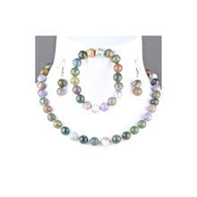 Бусики-Колечки Комплект Яшма "Априори 10" арт. КП153