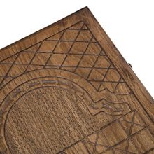 Нарды резные "Зодиак Телец"