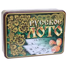 Русское лото Узоры (подарочная шкатулка)