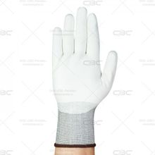 СВС Перчатки защитные трикотажные нейлоновые ПОЛИКС ПЛЮС с полиуретановым покрытием 15 класс