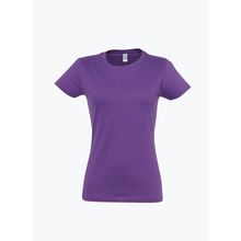 Футболка женская 190, фиолетовый - XXL