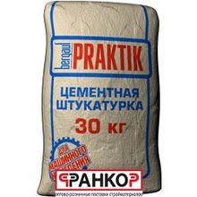 Штукатурка цементная для наружных работ Praktik, 30 кг (48 шт. под.)