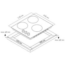 Korting Варочная поверхность Korting HG 465 CTRB