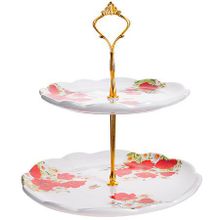 28137 Конфетница 2х ярусная 20,3+24,5 см LR (х16)