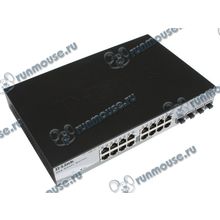 Коммутатор 1U 19" RM D-Link "DGS-1210-20 C1A" 16 портов 1Гбит сек. + 4 порта SFP, управляемый (oem) [125948]