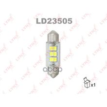 Лампа Светодиодная Led C5w T11x35 24v Sv8,5-8 Smdx6 6900k Led C5w T11x35mm 24v Sv8,5 6900k LYNXauto арт. LD23505