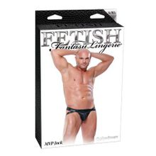 Хипсы Jock с открытой попой черные 2XL 3XL