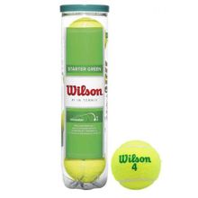 Мяч теннисный WILSON Starter Green Play арт.WRT137400 4шт.