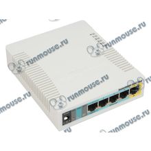 Беспроводной маршрутизатор MikroTik "RB951Ui-2HnD" WiFi + 4 порта LAN 100Мбит сек. + 1 порт LAN WAN 100Мбит сек. + 1 порт USB 2.0 (ret) [127568]