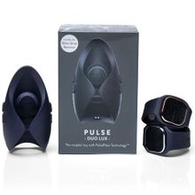 Инновационный мастурбатор PULSE Duo Lux с 2 пультами-часами (244605)