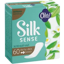 Ola! Silk Sense Daily Deo Зеленый Чай 60 прокладок в пачке