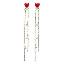 Клипсы "Сердце" (арт. 76554-1)