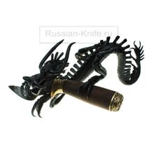 Композиция "Дракон с ножом", кузнец Алексей Матвеев