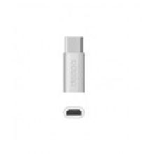 Адаптеры Адаптер USB type C - micro USB - Deppa - Silver