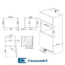 Встраиваемый винный шкаф Smeg CVI618LWNX2