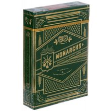 Карты "Theory11 Green Monarchs" (T1105)