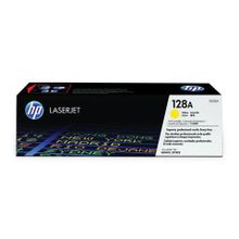 Картридж лазерный HP (CE322A) LaserJet CM1415FN FNW CP1525N NW, желтый, оригинальный, ресурс 1300 страниц