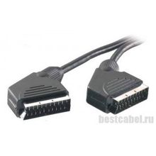 Видео,стерео кабель SCART-SCART 21pin Vivanco 1.5м 42001