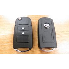 Корпус выкидного ключа для Тойота, 2 кнопки 2012 - , toy43 (kt151)