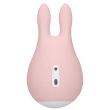  Розовый клиторальный стимулятор Sugar Bunny - 9,5 см.