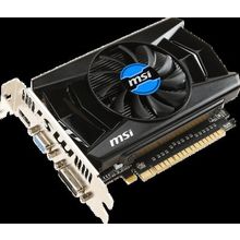 Видеокарта 2048МБ, MSI N750Ti-2GD5 OCV1, GTX750Ti, DVI, HDMI, VGA, GDDR5, 128-бит, Retail