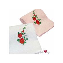 TAC Полотенце Roses Цвет: Светло-Розовый (50х90 см)