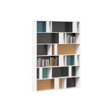 Алмаз. Любимый дом Милтон Стеллаж 1600 (Белый ткань шенилл EVVA DJT)