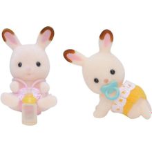 Набор Sylvanian Families"Шоколадные кролики-двойняшки"(3217)