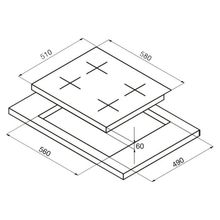 Korting Варочная поверхность Korting HIB 6409 BS