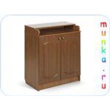 Детский пеленальный комод Мебеком (две дверцы)