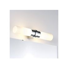 Paulmann Saphir IP44 max.2x40W E14 хром опал, 70358