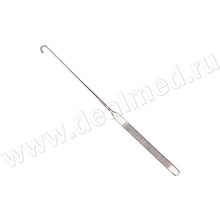 ​​​​​​​Крючок для удаления носоглоточных полипов , длиной 207 мм ОР-7-131 М-МИЗ, ММИЗ, Россия