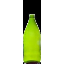  Бутылка стекло темная (оливкового цвета) БВ-1-1000 с крышкой и прокладкой