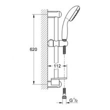 Душевой гарнитур Grohe Tempesta New 100 (27926000)