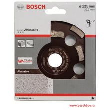 Bosch Алмазная чашка по абразиву Bosch Expert for Abrasive 125 мм (2608602553 , 2.608.602.553)