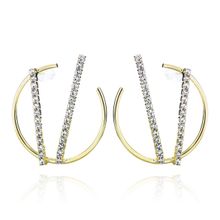 Серьги-гвоздики с позолотой (арт. 79239-1)