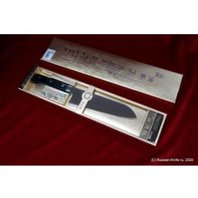 Нож кухонный Сантоку TU-9001, 170 мм, молибден-ванадиевая сталь, рукоять - древесина