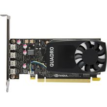 Видеокарта   PCI-E   PNY VCQP1000DVI-PB (RTL) 4xminiDP   NVIDIA  Quadro  P1000