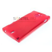 Sola Sony Xperia Силиконовый чехол красный в тех.уп.