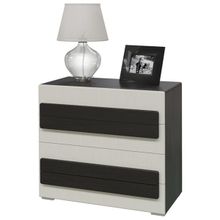 Мэри-Мебель Комод широкий с 4-мя ящиками Престиж цвет венге цаво жемчужный лён ID - 292714