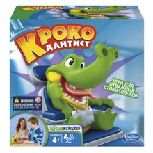 Настольная игра HASBRO GAMING B0408121 Крокодильчик дантист