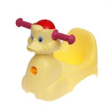Little Angel Горшок-игрушка "Уточка", ( жёлтый пастельный)