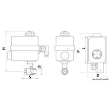 Osculati Valve PN40 11 2 without control panel, 17.241.06