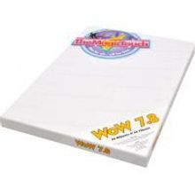 THE MAGIC TOUCH WOW  7.8 термобумага  для тёмных и цветных тканей  без контура, белый тонер А4, 50 листов